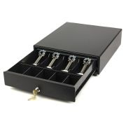 Денежный ящик АТОЛ SB-330-B черный, 330*380*90, механический